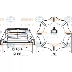 Capac radiator MAN TGA