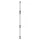Mâner telescopic din oțel inoxidabil 115-200 cm