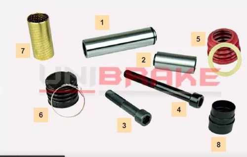 Kit de reparare a etrierului de frână KNORR SB7596