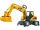 Excavator hidraulic mobil Caterpillar (1:16)