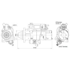 Starter Renault/Volvo