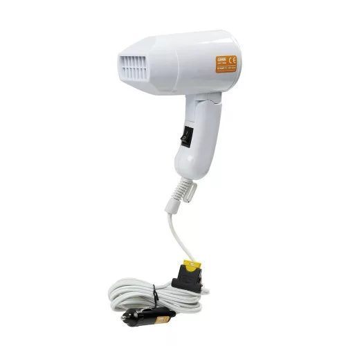 Uscător de păr cu brichetă 12V 180W
