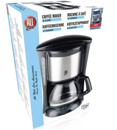 Cafetieră 6 cești 0,65L 300W 24V