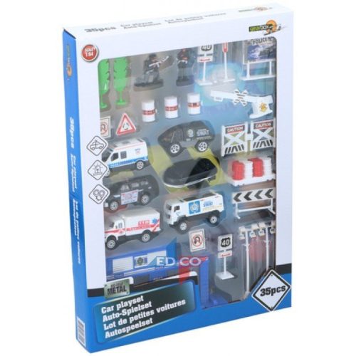 Set polițist cu accesorii (35pcs)