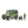 Land Rover Defenderi, cu forester și câine