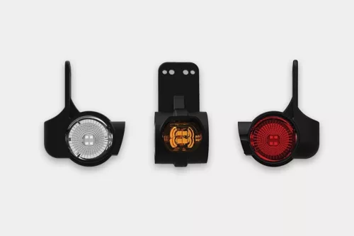 Lampa de gabarit LED P/S/F durabil stanga