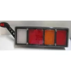   Lampă spate LED cu 7 camere triunghiulare prismatice cu indicator de margine dreaptă