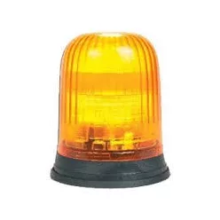 Lampă rotativă intermitentă cu bază netedă 12V