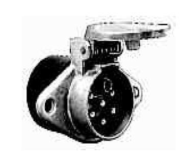 Priză electrică "S" 24V plastic