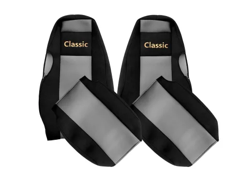 SET HUSE SCAUN SCANIA SERIA 4, TETIERE INTEGRATE, 2 CENTURI