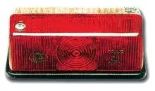 Indicator de lățime roșu-alb șurub simplu