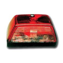 Lumina roșie a plăcuței de înmatriculare