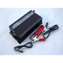 Convertor de putere 12V -&gt, 220V 1200W + mufă USB