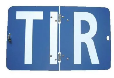 Semn TIR aluminiu