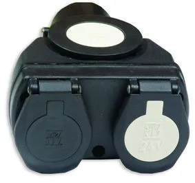 Adaptor 2*7p(24N+24S) 15p priză Erich Jager