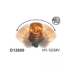 Lampă rotativă pentru montare pe tub 12/24 Vignal