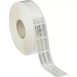 Bandă reflectorizantă albă "punctată"