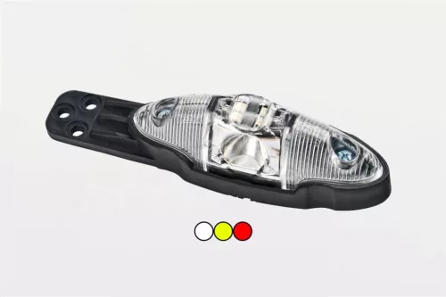 LED indicator de lățime cu suport roșu/alb/galben