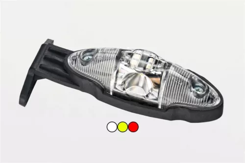 LED indicator de lățime cu suport roșu/alb/galben