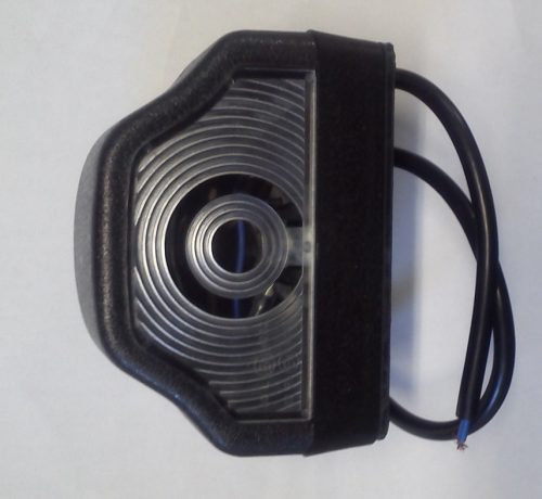 Lumina plăcuței de înmatriculare cu cablu incandescent