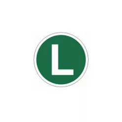 Abțibild "L" mare