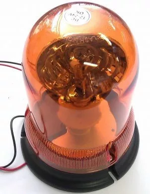 Lampă rotativă plată 12/24V