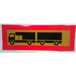 Lightning ciocan autocolant remorcă încadrată