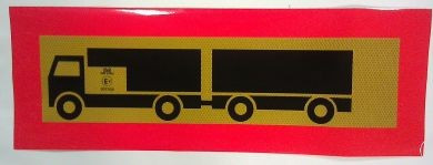 Lightning ciocan autocolant remorcă încadrată