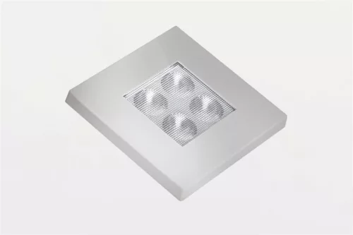 Iluminare interioară LED cube (cadru gri)