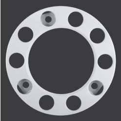 Disc decorativ din metal 22,5" (cu gaură în mijloc)