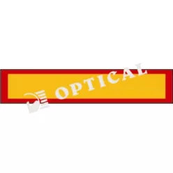 Tablă reflectorizantă încadrată 1130x195mm Autocolant
