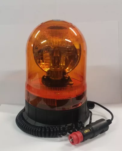 Lampă rotativă magnetică cu incandescență 12/24V