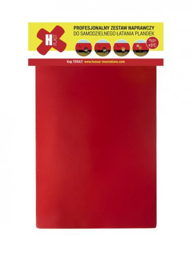 Autocolant de reparații roșu 450*320mm