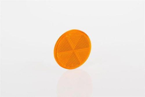 Prismă rotundă autoadezivă (60mm) galbenă