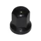 Capac cu șurub negru 27mm