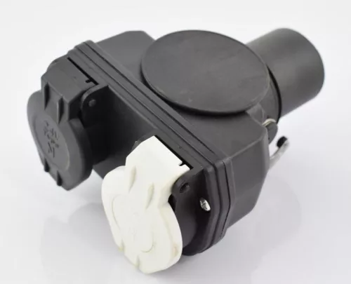 Convertor adaptor electric-ADR "drept" 15p-2x7p 24V