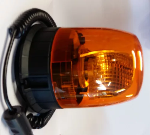 Lampă rotativă magnetică cu incandescență 12/24V