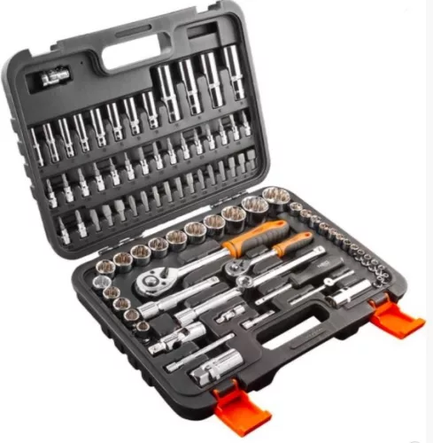 Set de unelte 86 piese 1/2", 1/4"