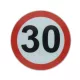 Autocolant reflectorizant cu limitator de viteză mare 30