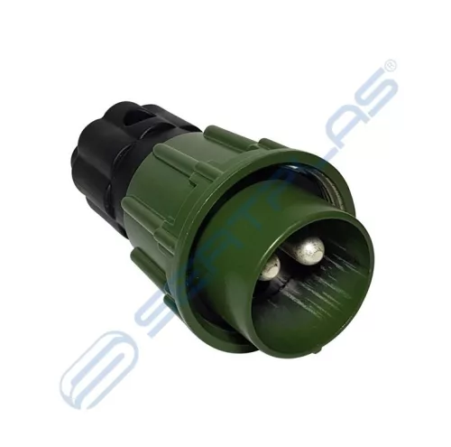 Ștecher NATO cu 2 poli.