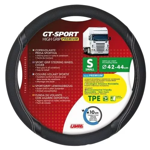 Protecția ghidonului negru "GT-SPORT" 42-44 cm "S"