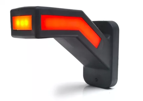 Lampă de cauciuc LED p/f/s dreapta 45° (W168.2)