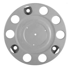 Disc decorativ metalic 22,5" gri (centru complet)