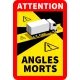 Autocolant indicator spațiu găuri 250*170