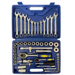 Set de șuruburi și chei într-o cutie 61pcs