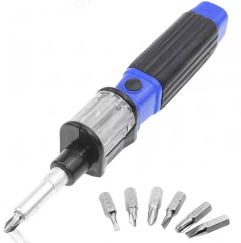 Șurubelniță cu clichet cu cap 6bit