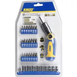Șurubelniță și set de biți pliabil 31pcs