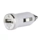 Încărcător pentru bricheta de țigară 1xUSB alb 1A 12/24V