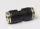 Conector drept din plastic cu inserție metalică de 10 mm