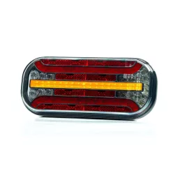   Lampă spate LED cu 5 funcții (lumină de ceață) + plăcuță de înmatriculare